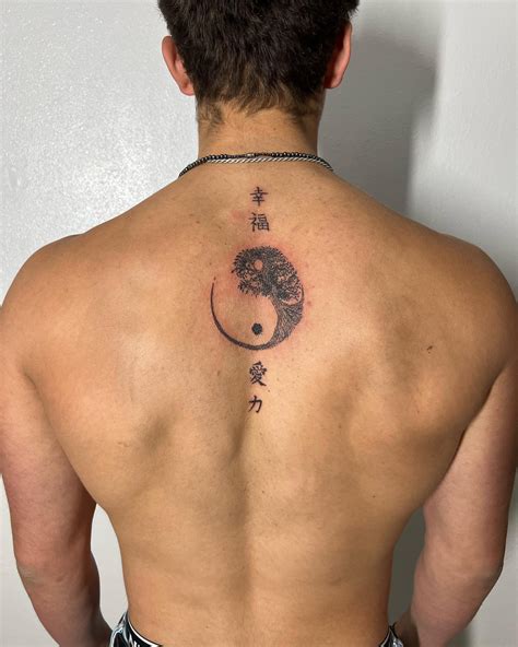 simple back tattoos